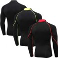 thumbnail image 2 of 3 Packs Athletic Shirts for Men Cooling Shirts Long Sleeve Tees Sun Protection, 2 of 7