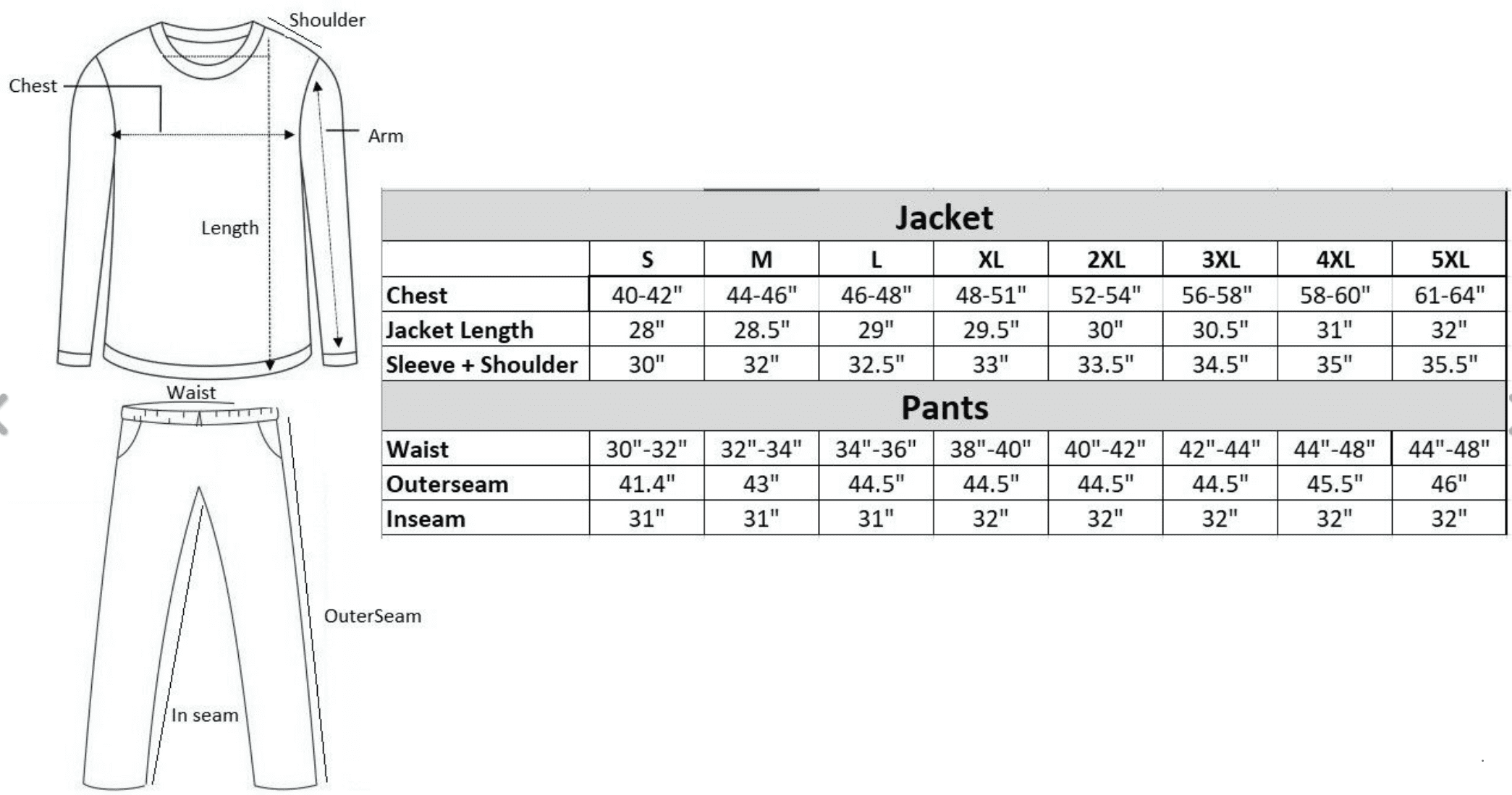 Royal Threads Mens RT Activewear Jogging Suit Track Jacket and Trackpants Outfits
