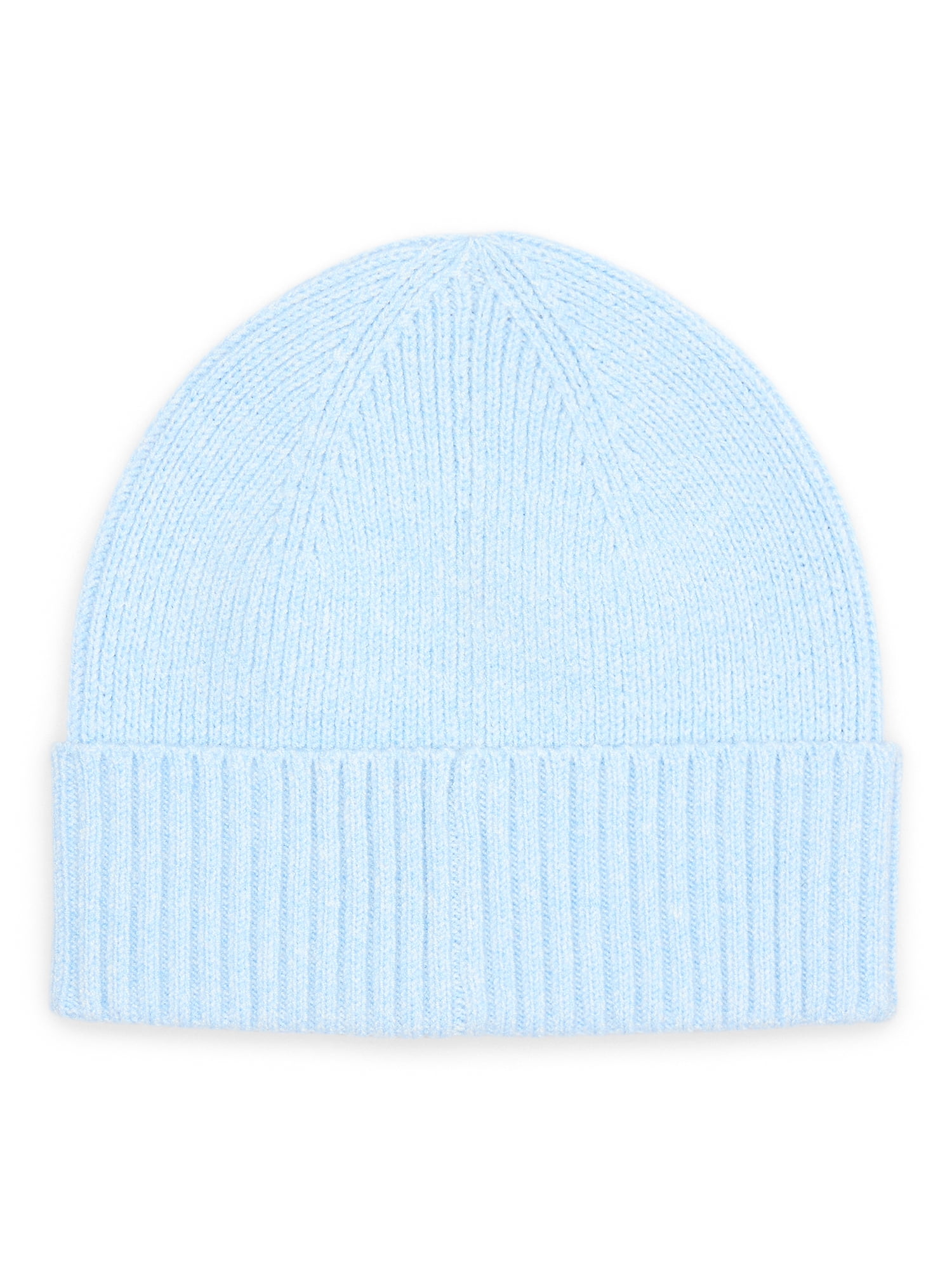 Time and Tru Women's Ribbed Beanie, Isla Blue