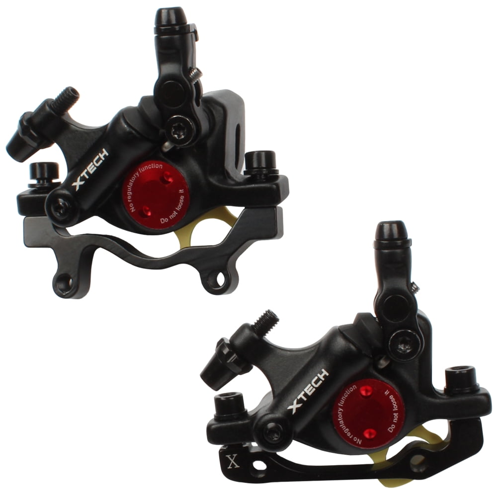 Details about   MTB Mountain Bike Hydraulic Disc Brakes Calipers Mechanical pull Front Rear set 