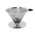 thumbnail image 3 of Filtre à Café Verseur 316 Acier Inoxydable Filtre à Café Amovible avec Support Réutilisable, 3 of 5
