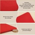 thumbnail image 4 of 2 organizadores rojos para bolsos, con base de fieltro rectangular de 28 x 15 cm (11 x 6 pulgadas), ideales para bolsos de mano, mochilas, bolsos de piel o de viaje., 4 of 9