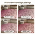 thumbnail image 7 of ODIKA Leopard Spotted Ombre Gradient Motif Orange Pink Print Cheetah Playful Foldable Easy Care for Queen Size Bedroom, Under Bed, Master Suite, 7 of 7