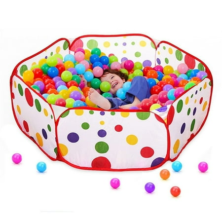1 Tent Funny Gadgets Eco-Friendly Ocean Ball Tent Pit Pool BOBO Ball Folding Cloth Children Game Play House Outdoor Baby for Funny Toy (Without