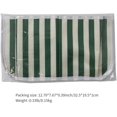thumbnail image 5 of Garden Kneeling Bench, Side Hanging Storage Bag, Garden Tool Storage Bag, 32 x 31.5cm (Green), 5 of 5