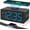 Blue, variant on Wooden Digital Alarm Clock with Wireless Charging for Bedroom, Bedside Nightstand Clock with Charger Station, USB Port, Large Numbers, Adjustable Volume, Brightness Dimmer, DST