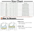 thumbnail image 3 of Pimelu Bras for Women Push Up Bras Womens Seamless Bra Front Closure Comfy Breathable Cotton Sports Bras Ladies No Wire Plus Size Stretchy Everyday Underwear, 3 of 3