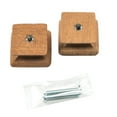 thumbnail image 4 of Whitecap 60130-A Square Drawer Knob 1-1/8" - 2-Pack, 4 of 4