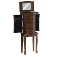 thumbnail image 2 of Carter Jewlery Armorie, Walnut, 2 of 9