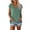 Green, variant on Timegard Womens Summer Tops Cap Sleeve V Neck Tunic Top Solid Color Casual Comfy Tee Shirts with Pocket