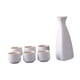 thumbnail image 5 of Juego de tazas de sake de cerámica, adorno de soju coreano, 1 botella, 6 tazas, vintage para caliente o Bote de sake triangular, 5 of 9