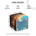thumbnail image 4 of Yiaed Cartoon Cloud Puppy Print Tissue Box Cover, PU Leather Decorative Organizer for Tabletop, Bathroom, Car, Office Creative Decorative, 4 of 7