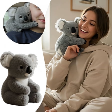 BESTSKY 2026 New Emotional Healing Plush for Emotional Support,Mimics Natural Movements for Realistic Comfort,Cuddly Stuffed Animal Mimics Natural Movements Like A Real Koala