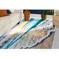 thumbnail image 5 of Entry Rugs, Sunset Rug, View Rugs, Sunset at the Ocean Rug, Office Decor Rug, Ocean Rugs, Floor Rugs, Entryway Rug, Coastal Decor Rug, 3.3'x9.2' - 100x280 cm, 5 of 9