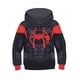 thumbnail image 4 of Kinder Spiderman Gwen Meilen Morales Cosplay Sudadera con capucha Jacken 3D Spider Print Reiß verschluss Kapuzen mäntel Superheld Anime Kleidung, 4 of 5