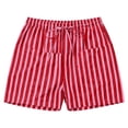thumbnail image 6 of yillto Women's Lounge Shorts Cute Soft Elastic Waist Striped Pajama Bottoms Boxer Shorts Sleepwear, 6 of 6