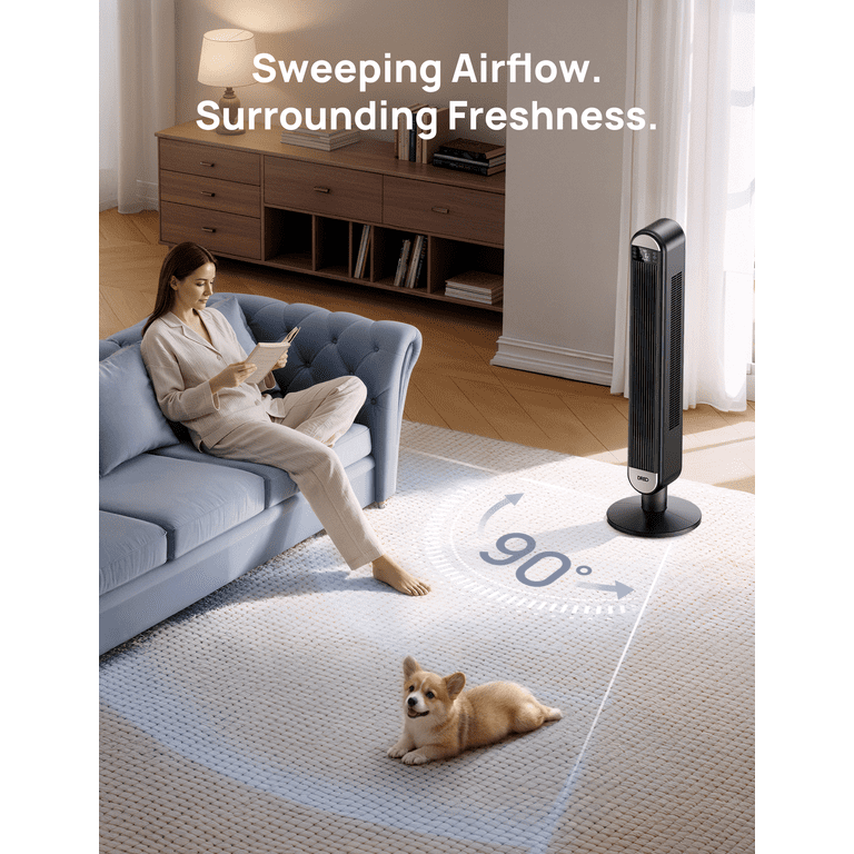 Dreo 42 Inch Smart Tower Fan with WiFi Voice Control photo 3