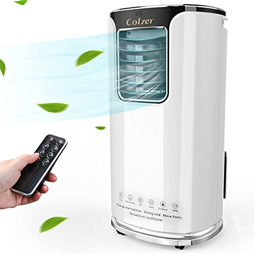 Colzer 1 4000 Btu Portable Ac Air Conditioner 4 In 1 Indoor Room Conditioning System With Cooler Dehumidifier Fan Auto Mode Exhaust Hose Window Seal Wheels Remote Walmart Com Walmart Com