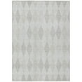 thumbnail image 2 of 8' X 10' Gray Geometric Washable Non Skid Indoor Outdoor Area Rug, 2 of 3