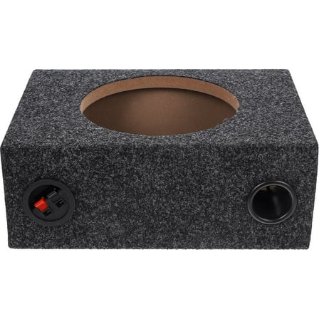 SOPOTUTU Sealed Car Subwoofer Enclosure Box for Bass Enhancement Design 1 Piece Speaker Sub Box