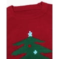 thumbnail image 5 of Christmas Sweaters for Women Christmas Tree Printed Ugly Christmas Sweater Knit Warm Pullover Sweater Shermie, 5 of 9