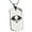 Silver, variant on Stainless Steel Satake Samurai Crest Engraved Dog Tag Pendant Necklace