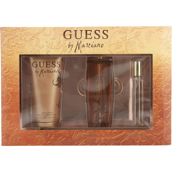 GUESS BY MARCIANO by Guess Guess EAU DE PARFUM SPRAY 3.4 OZ & BODY LOTION 6.7 OZ & EAU DE PARFUM SPRAY 0.5 OZ WOMEN