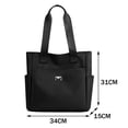 thumbnail image 3 of MesaSe Sac de Transport en Nylon Grande Capacité Décontracté Simple pour Week-End Vacances, 3 of 8