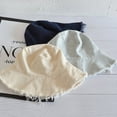 thumbnail image 4 of Chapeau de Soleil Pliable pour Femmes Chapeau de Pêcheur Rétro Tissé pour Fête, 4 of 6