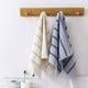 thumbnail image 2 of Nvzi 6 toallas de baño, toalla de mano de algodón suave para el hogar, súper suave, altamente absorbente para ducha, piscina, toalla de mano de 27,56 x 13,39 pulgadas (gris), 2 of 5