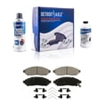 thumbnail image 6 of Detroit Axle - Brake Kit for 2005-2025 Nissan Frontier 05-15 Xterra 09-12 Suzuki Equator, Brake Rotors Ceramic Brakes Pads Front & Rear Replacement: 11.65'' inch Front, 11.26'' inch Rear Rotors, 6 of 6