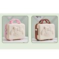 thumbnail image 4 of Bolsa de maquillaje de viaje, bolsa de cosméticos para equipaje de mano, bolsa de cosméticos para equipaje de mano, bolsa de cosméticos para maquillaje diseñada para el futuro, 4 of 6