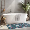 thumbnail image 2 of Pioneer Flower Floral Print Pattern Kitchen Rug Mat,Kitchen Runner Rugs Non Skid Washable,Decorative Kitchen Floor Mats for Kitchen,Sink,Laundry,17"x47.2", 2 of 7