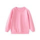 thumbnail image 4 of Cowsor Unisex Kids Solid Cotton Thin Pullover 2PC Sweatshirt T-Shirt Toddler Baby Crewneck Long Sleeve Tshirts Tops Blouse, 4 of 7