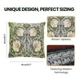 thumbnail image 4 of William Morris Pimpernel And Thyme - Paneled Pillowcase/Cushion Cover Green 18 x 18 inch, 4 of 4