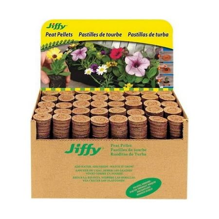 2000 Count - Jiffy 7 Peat Pellets - Seed Starter Soil Plugs - 36 mm - Start Seedlings Indoors - Easy To Transplant to Garden