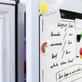 thumbnail image 3 of KAUKKO Fridge Magnetic Dry Erase Whiteboard with a whiteboard Marker and 7 Cute Mini Colorful Refrigerator Magnet 16x12, 3 of 5