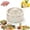 White, variant on Lypsnake Automatic Fruit and Vegetable Washing Machine, Rotatable OH Ion Purification Cleaner with Water Rotation Tech, Portable Kitchen Washer for Home Food Cleaning & Daily Use