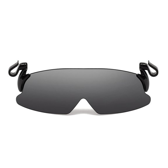 HUANLEDASH Clip Cap Sunglasses Anti-UV Block Sunlight Anti-slip Travel Hat Clipping on Sunglasses Outdoor Cycling Hiking Golf Polarized Eyewear Hat Goggles
