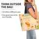 thumbnail image 2 of Balery Scandinavian Style Hygge Bolsa Tote Estilo Estético con Cremalleras, Bolsa de Hombro, Bolsa de Compras Grande y Plegable, 2 of 8