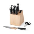 thumbnail image 1 of Juego de cuchillos KitchenAid Gourmet de 15 piezas con bloque de madera de abedul, 1 of 7