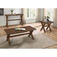 thumbnail image 2 of Topline Home Furnishings End Table with Live Edge, Oak, 2 of 3