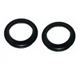 thumbnail image 1 of New Yamaha FZ Front fork Dust Cap Dust Cover Set Black Rubber, 1 of 5
