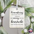 thumbnail image 5 of LifeSong Milestones Vertical Memorial Ornaments Christmas Decorations for Tree - Remembering You is Easy, 5 of 7