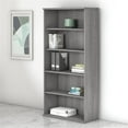 thumbnail image 2 of Scranton & Co Furniture 5 Shelf Bookcase in Platinum Gray, 2 of 6