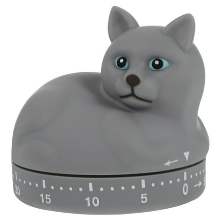 

1Pc Kitchen Mechanical Timer Cartoon Cat Shape Timer Kitchen Baking Timer