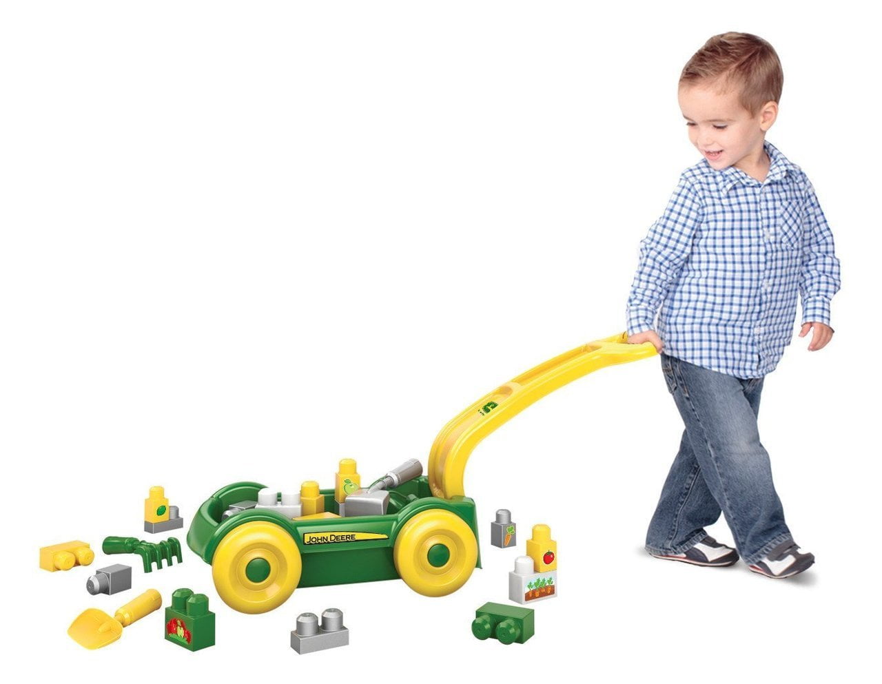 john deere mega bloks wagon