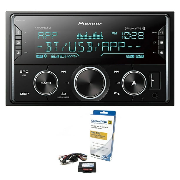 Pioneer MVHS622BS Double DIN Digital Media Receiver with Steering