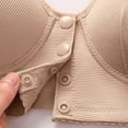 thumbnail image 4 of 2 Pack Womens Bras Casual Adjustable Breathable Top Without Steel Ring Gathering Underwear, 4 of 4