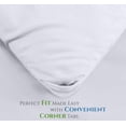 thumbnail image 4 of Queen Comforter Set 3 Piece White by Utopia Bedding, Comforters Queen Size, Bedding Comforters Sets, Down Alternative Soft Bed Set, 1 Comforter (88 x 88 inches) 2 Pillow Shams (20 x 26 inches), 4 of 8